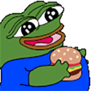 peepo burger hug